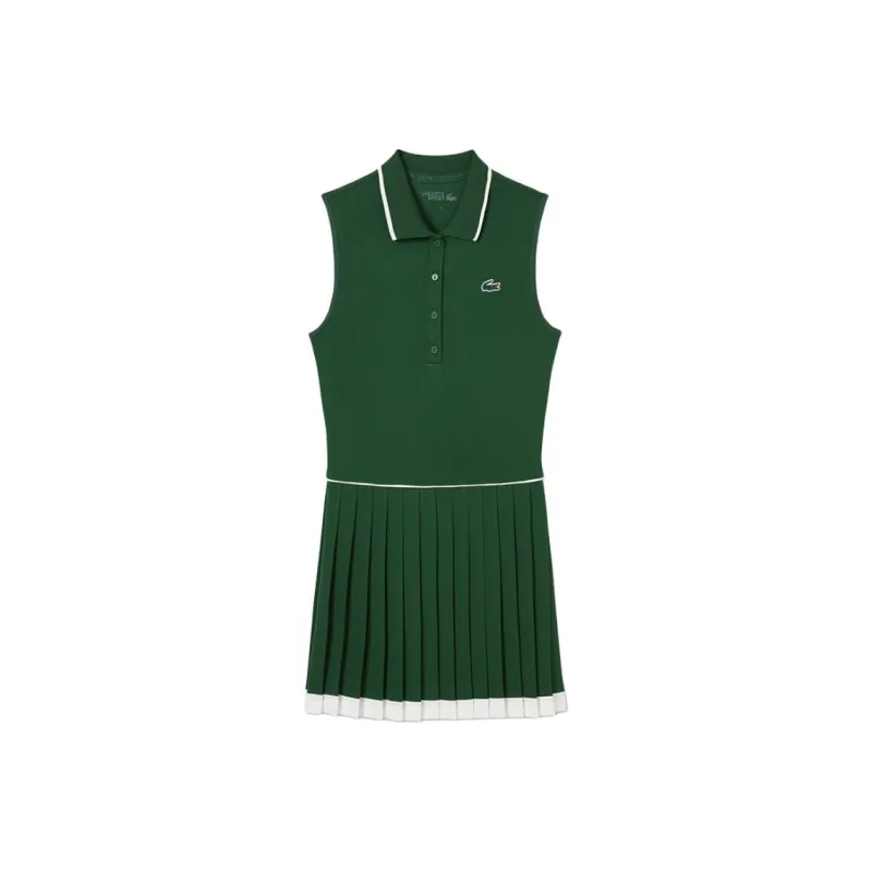 LACOSTE SS25 Sleeveless Dress Women's Two Piece Set-2