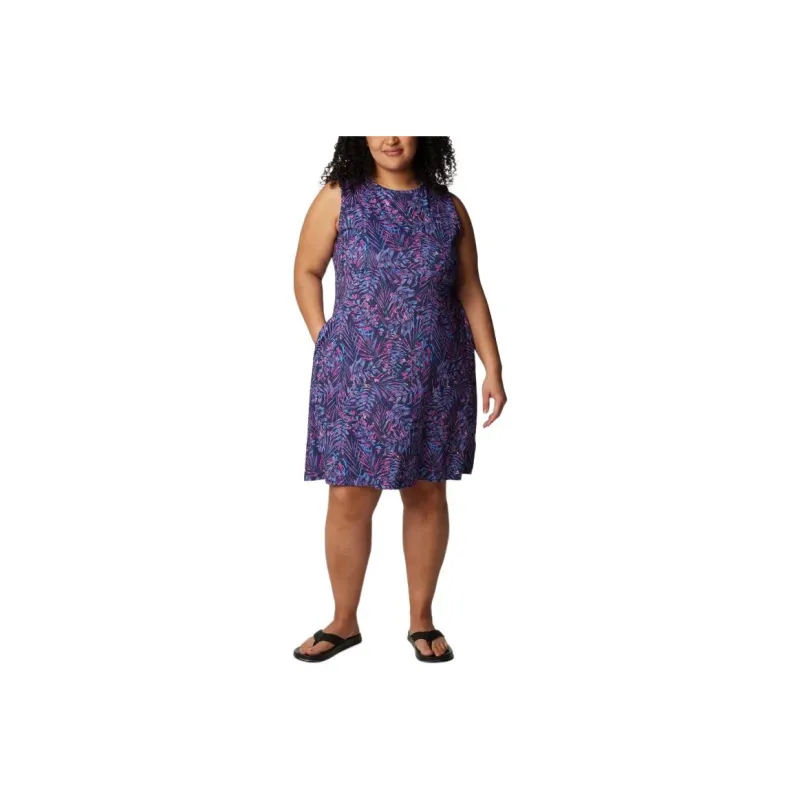 Columbia PFG Freezer™ Sleeveless Dress Women's Night Brown-0