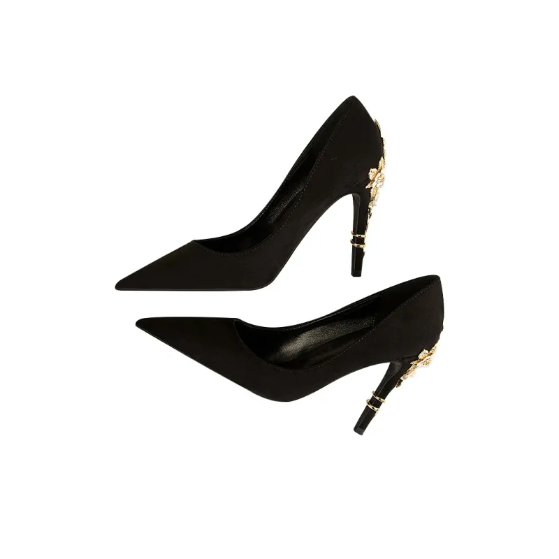 MCKP Slim Heel High Heels 10cm Women's-14