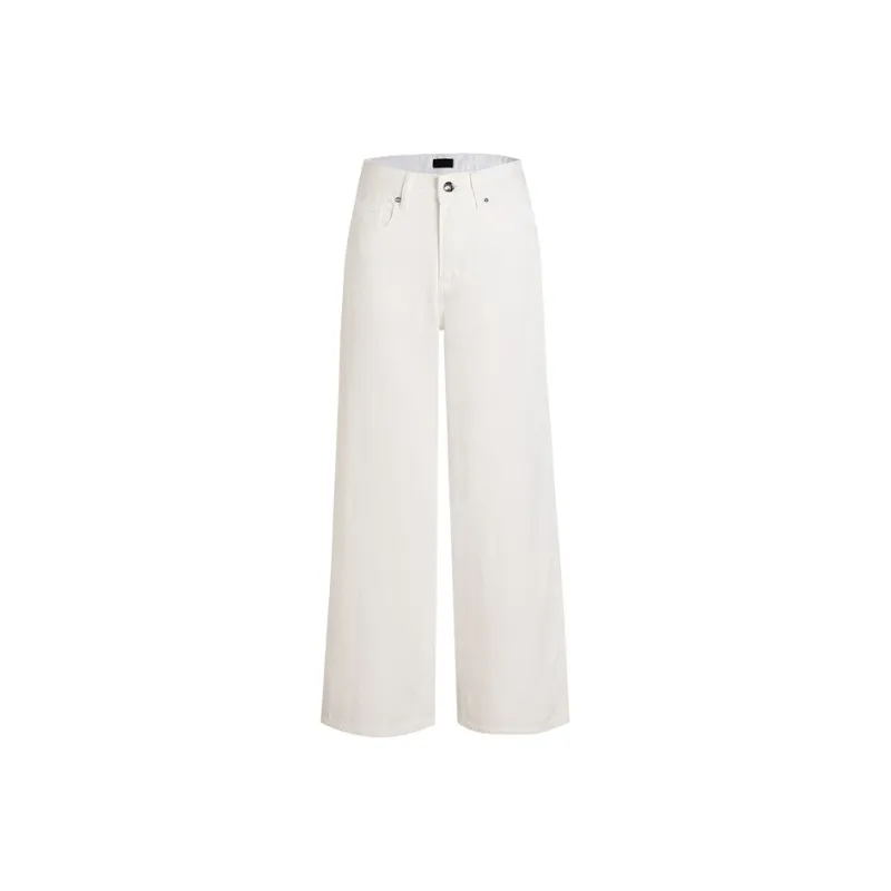 LIUREGALI Jeans Women's White-0