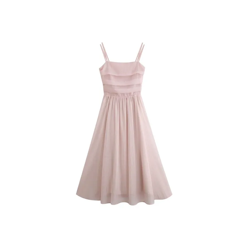 Yvetteclassic Slip Dress Women's Pink-0