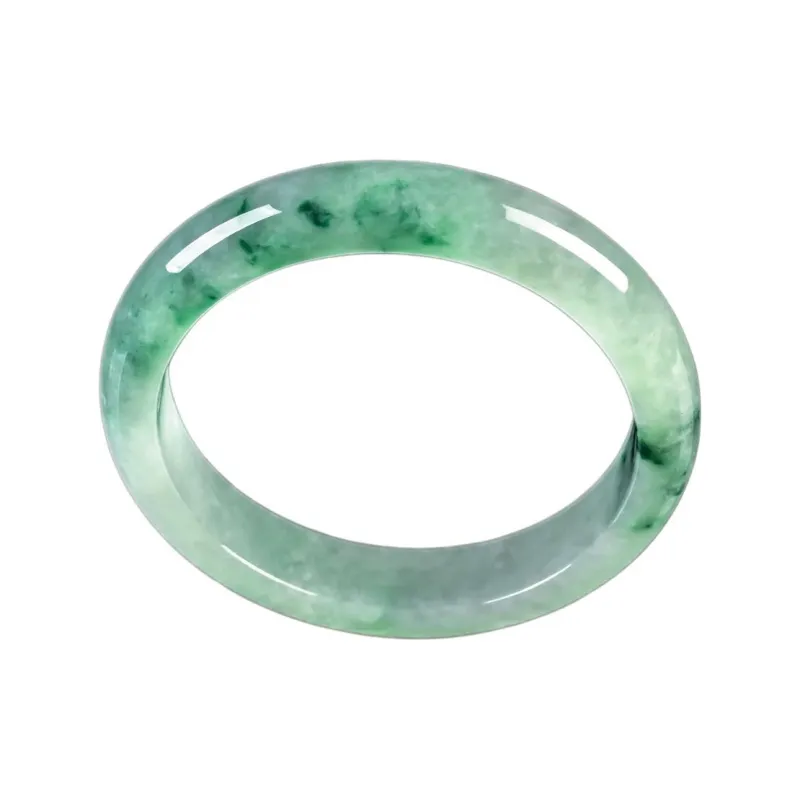 YUANLINYU Glutinous Jade Jadeite Bangles Women's-0