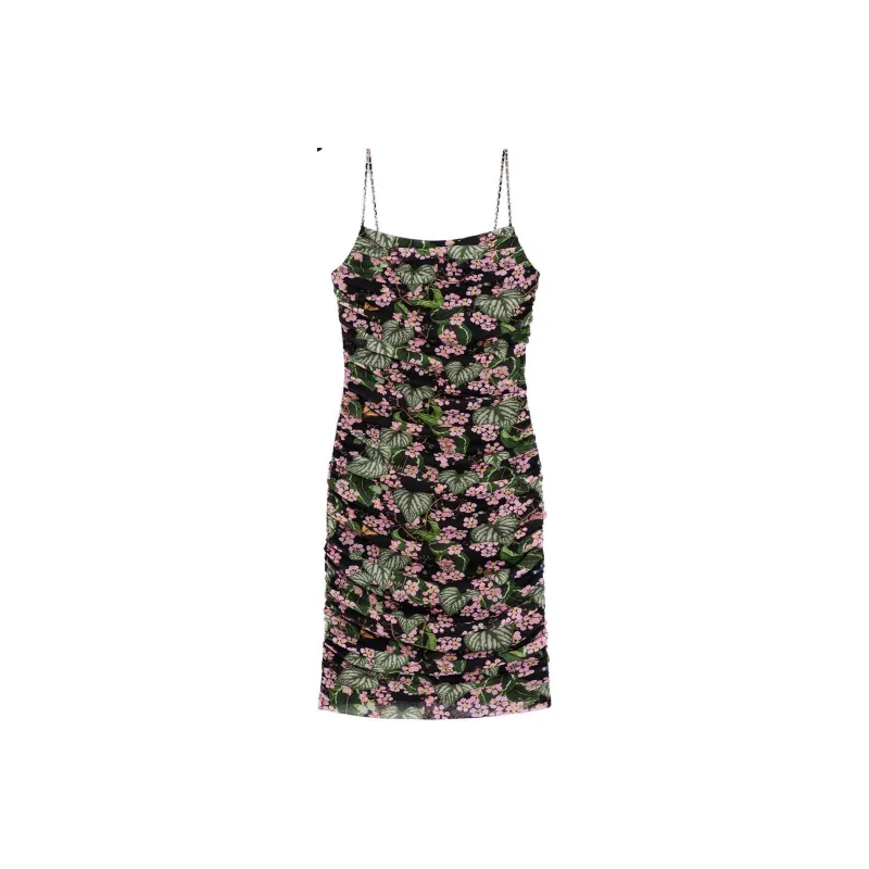Bebe SS24 Slip Dresses Women's Heather Black-0