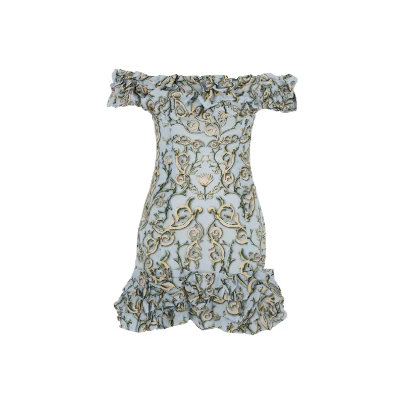 AGUA BY AGUA BENDITA Jardín Soledad Minidress-0