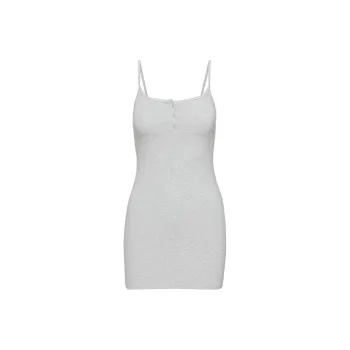 ARITZIA Sunday Best Chill Rolo Dress Slip Dresses Women's Heather Chrome
