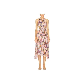 A.L.C. Sleeveless Dress Women's Midnight Rose