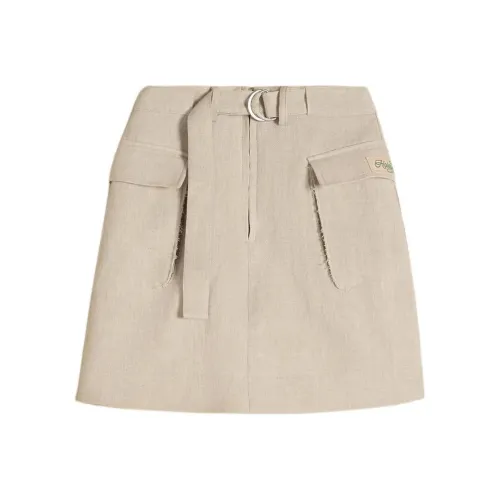 HOLZWEILER SS24 Casual Short Skirts Women's Sand
