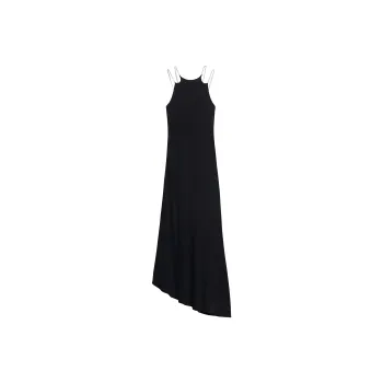 ZARA Kate Moss Collaboration Slip Dresses Women's Black