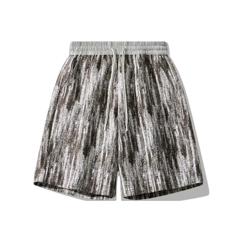 PISYPOX Casual Shorts Unisex Coffee-1