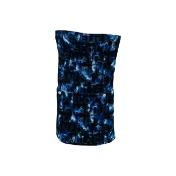 CHANEL 21C Sleeveless Dress Women's Black Blue