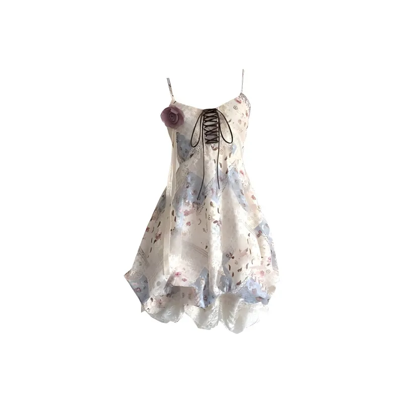 AURORA MUSE Slip Dress Women's Multicolor-0