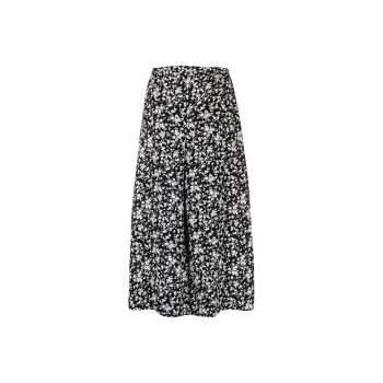 GANNI Casual Long Skirts Women's Black