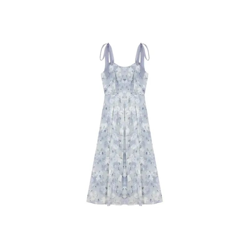 PUREIDOL Sleeveless Dress Women's Floral-0