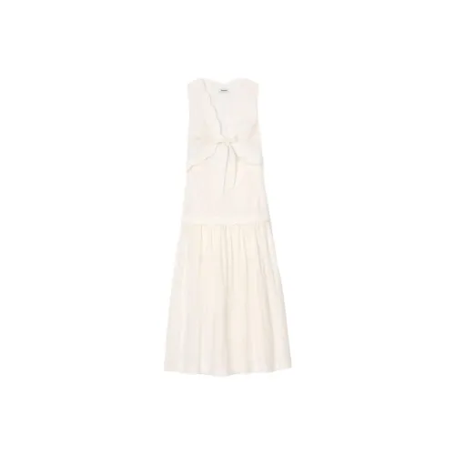 Sandro Scallop edge Maxi Dress