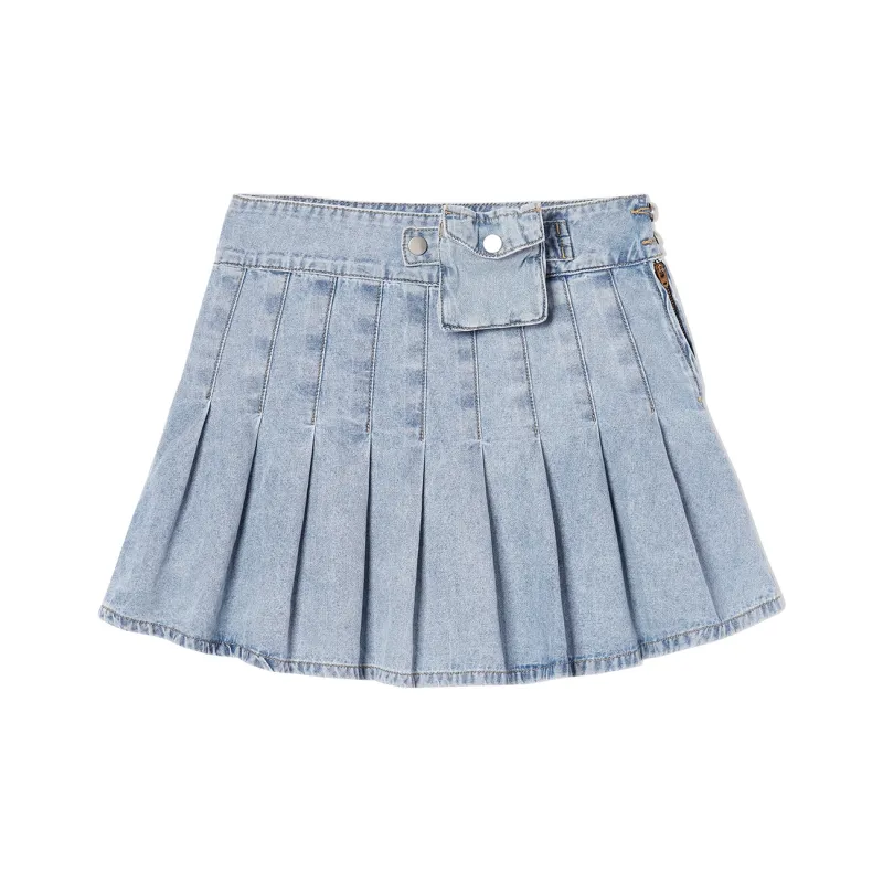 EPTISON WOMAN Denim Short Skirts Women's-0