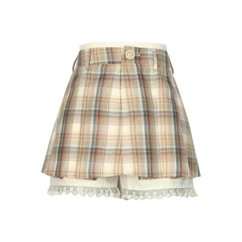 Snbl Casual Short Skirts Women's Brown