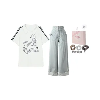 SNBL Casual Suit Women's Pants+T Shirt