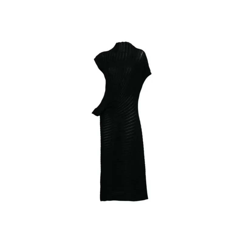 ISSEY MIYAKE Stream Midi Dress-0