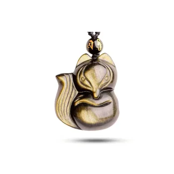 Sima Is Ethereal Obsidian Pendants Unisex