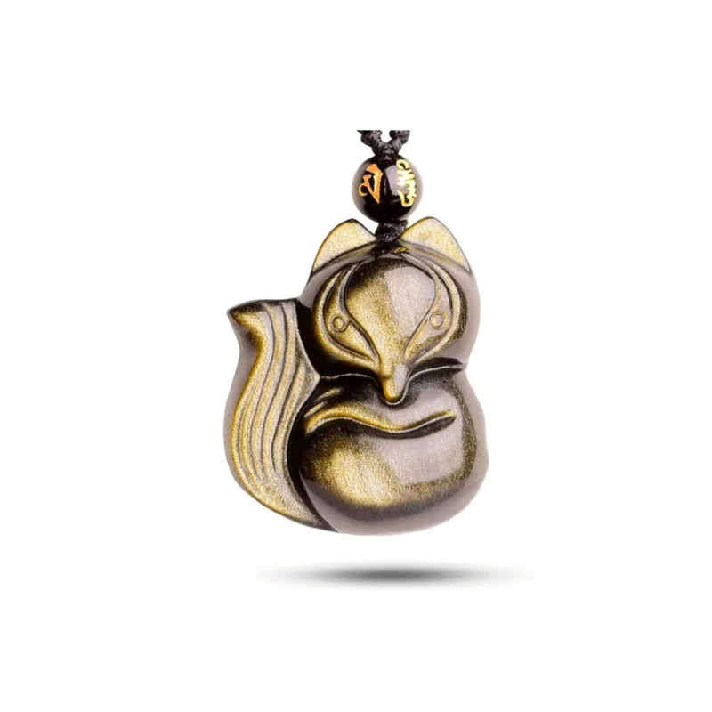 Sima Is Ethereal Obsidian Pendants Unisex-0