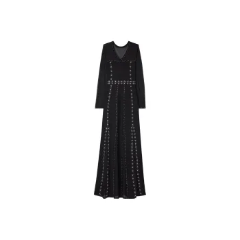 St. John SS24 Long-Sleeved Dresses Women's Black