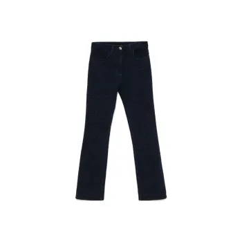Givenchy Logo Plaque Flared Jeans