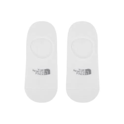 THE NORTH FACE No Show Socks Men's 1 Pack White