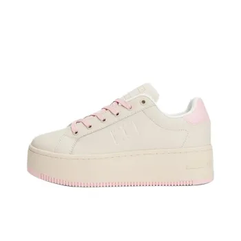Tommy Hilfiger Trainers Low Top Casual Shoes Women's Light Pink