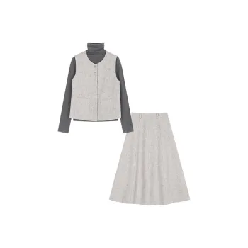IHIMI Casual Suit Women's Heather Gray