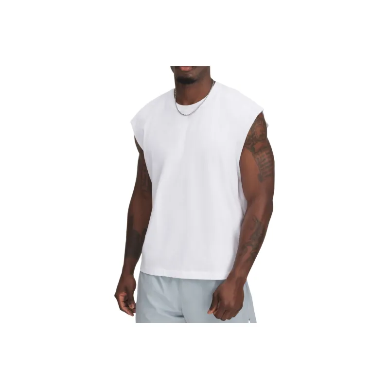 Under Armour Icon UAHeavyweight Tank Top Men's White-0