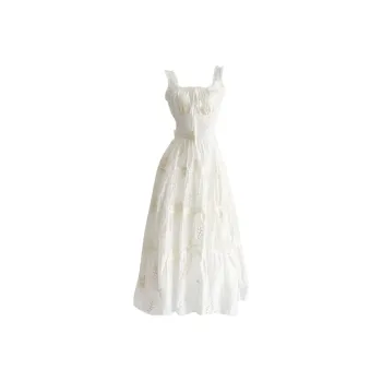 YGPRW Slip Dresses Women's White