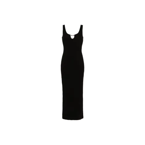 Blumarine Bow detailed Maxi Dress