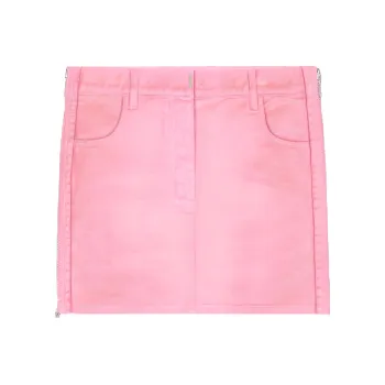Givenchy Denim Short Skirts Women's Pink