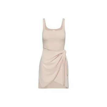 ARITZIA Wilfred New Saturn Mini Dress Slip Dresses Women's Soft Seashell Pink/Soft Shell Color
