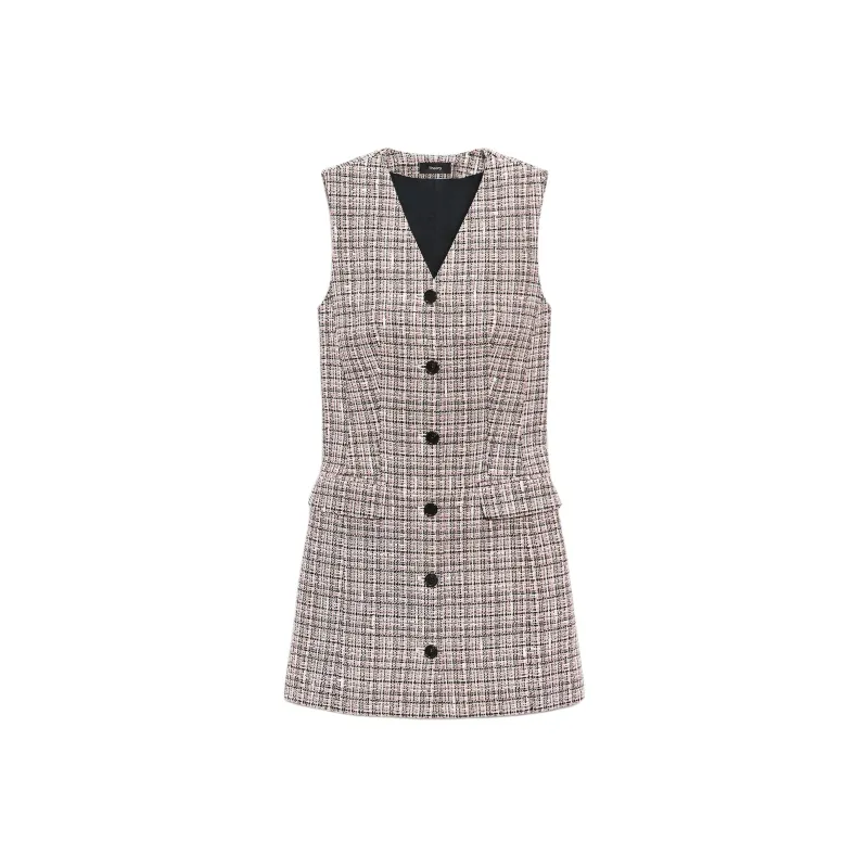 THEORY Tweed Mini Dress-0