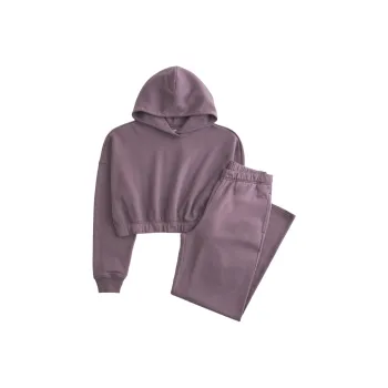 Hollister Casual Suit Women's Set Dark Purple