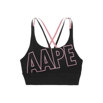 Aape Sleeveless Sports Shirts Women's Black BKX