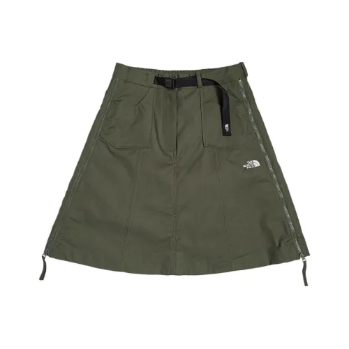 THE NORTH FACE UE Series Casual Long Skirts Women's Green