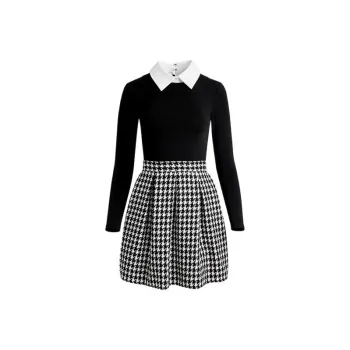 ALICE+OLIVIA SS24 Long-Sleeved Dresses Women's Black