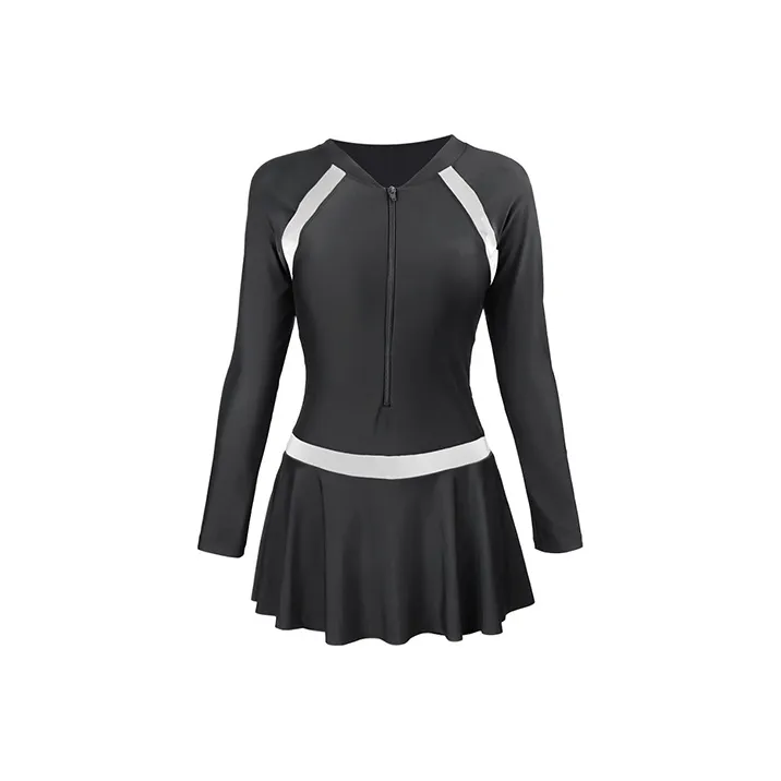 LECAGE One Piece Swimsuits Women's Black-0