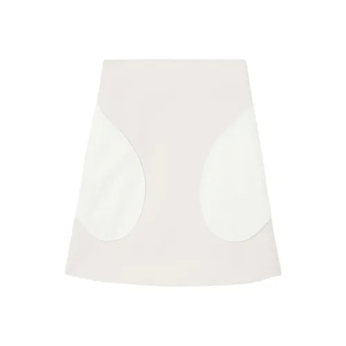 Burberry Casual Short Skirts Women's White