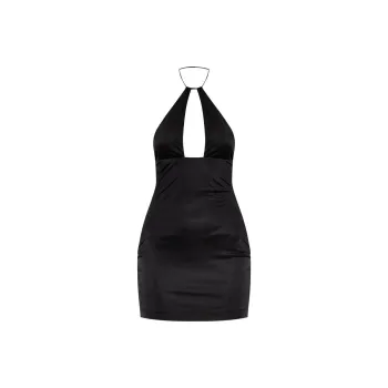 DSQUARED 2 Halter Neck Backless Dress