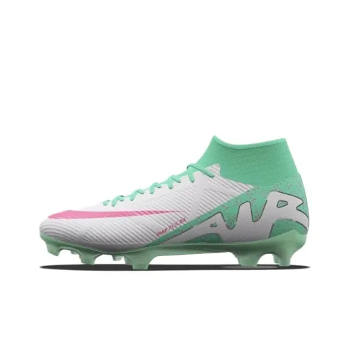 Nike Mercurial Superfly 9 Cushioning, Wear Resistant Soccer Shoes Unisex White talla