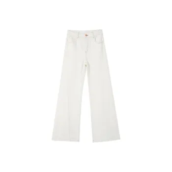OUNIXUE Jeans Women's White