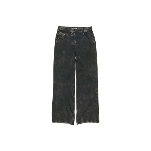 Acne Studios Printed Trousers 'Black/Beige'
