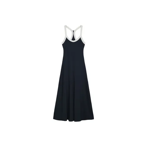ABBY GODDESS Slip Dresses Women's Black