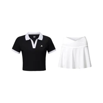Kawasaki Skirt Set Women's 2 Pack Blue White/Black White