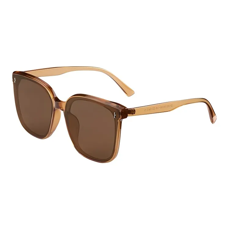 LASHION TR/Memory Plastic Square Sunglasses Unisex-22