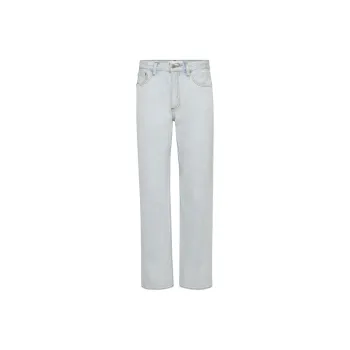 ARITZIA Denim Forum The '90s Lggy Lo-Rise Baggy Jean Jeans Women's Bleach Bleu/White Blue