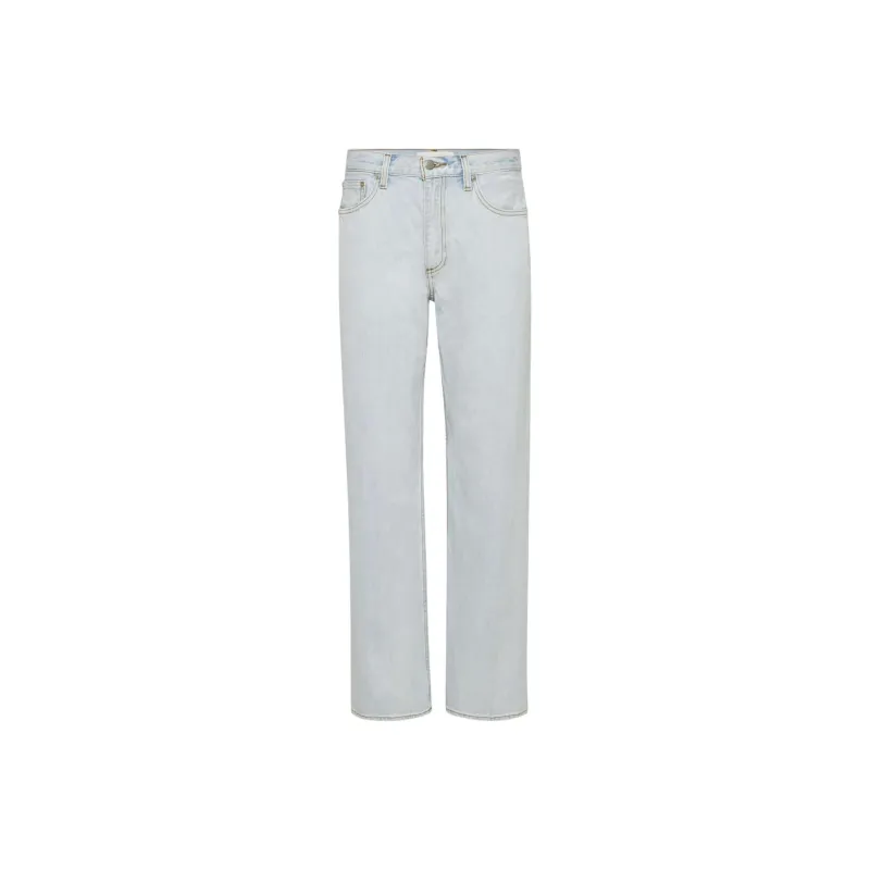 ARITZIA Denim Forum The '90s Lggy Lo-Rise Baggy Jean Jeans Women's Bleach Bleu/White Blue-0